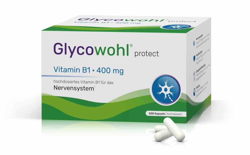 Glycowohl Protect Vitamin B1 - Hochdosiert Mit 400 Mg – Glycowohl